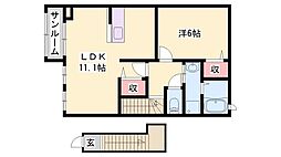 パニエ・ド・フルールII B 2階/-