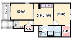 クレール壱番館 1階/-