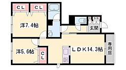 シャーメゾン早春花 1階
