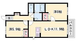 ニューフォーレス　ナガタ　Ｃ・Ｄ・Ｅ 1階