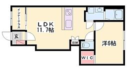 三木市緑が丘町本町一丁目新築アパート 1階/-