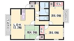 サンアベニュー田寺2 2階/-