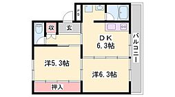 ヴィラナリー加東II 3階