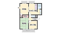 フレグランス金保A棟・B棟(ST) 2階/-