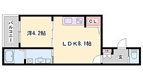 F aseｃia　神屋町  ｜ 兵庫県姫路市神屋町3丁目（賃貸アパート1LDK・2階・31.00㎡） その2