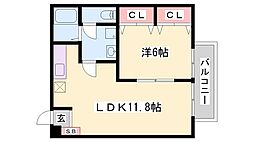エル・ガーデンA 1階/-