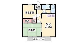 Mハイツ 1階/-