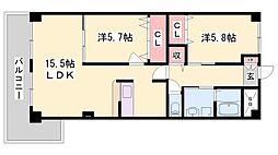 グランツ野里 2階/-