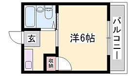 兵庫県姫路市北平野南の町（賃貸マンション1K・3階・16.87㎡） その2