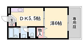 ロイヤルハイツII  ｜ 兵庫県姫路市辻井6丁目（賃貸アパート1DK・1階・26.71㎡） その2