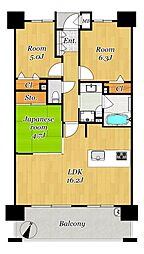 ネオプレイス大村西本町 3LDKの間取図画像