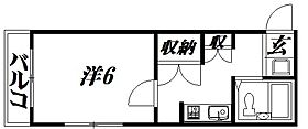 静岡県浜松市中央区城北2丁目（賃貸マンション1K・2階・20.79㎡） その2