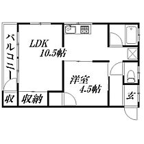 静岡県浜松市中央区鴨江町（賃貸マンション1LDK・2階・35.64㎡） その2