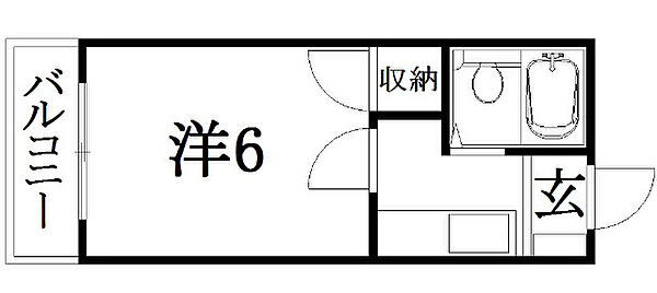 静岡県浜松市中央区東若林町(賃貸アパート1K・2階・19.00㎡)の写真 その2