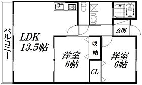 静岡県浜松市中央区野口町（賃貸マンション2LDK・2階・53.37㎡） その2