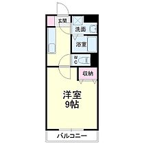 静岡県浜松市中央区山下町（賃貸マンション1K・2階・25.92㎡） その2