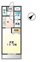 静岡県浜松市中央区佐鳴台1丁目（賃貸マンション1K・1階・32.32㎡） その2