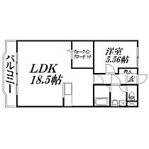 静岡県浜松市中央区蜆塚2丁目（賃貸マンション1LDK・1階・54.90㎡） その2