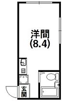 静岡県浜松市中央区布橋3丁目（賃貸アパート1K・2階・17.50㎡） その2