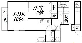 静岡県浜松市中央区下池川町（賃貸アパート1LDK・2階・58.46㎡） その2