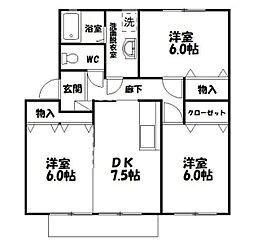 バス バス瓜内東下車 徒歩4分 1階/-