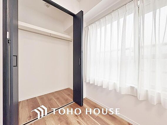 「収納豊富。」...