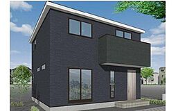 公園近くにある穏やかな環境　落ち着きのある色のお家