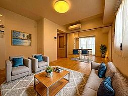 アクシルコート新小岩 2DKのリビング/ダイニング