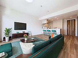 ライオンズマンション幕張第3 3LDKのリビング/ダイニング