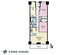 間取図画像 2SLDK