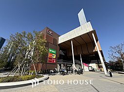 ららテラスHARUMI　FLAG点まで約50m。