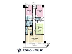エクレール西船橋 3LDKの間取図画像