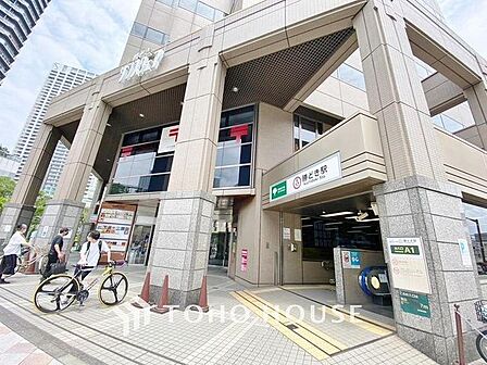 勝どき駅(都営地下鉄 大江戸線) 920m