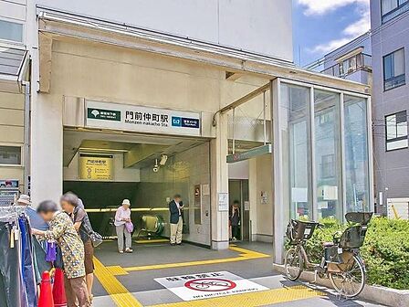 門前仲町駅(都営地下鉄 大江戸線) 徒歩9分。門前仲町駅 670m