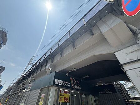 113m業務スーパー町屋店 190m