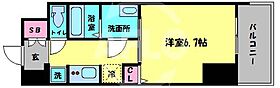 ジオエント新町  ｜ 大阪府大阪市西区新町3丁目（賃貸マンション1K・6階・25.28㎡） その2