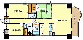 メイプルガーデン梅田  ｜ 大阪府大阪市福島区福島6丁目（賃貸マンション3LDK・10階・70.64㎡） その2