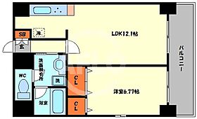 CityLifeクラウンハイム長堀通  ｜ 大阪府大阪市西区北堀江2丁目（賃貸マンション1LDK・11階・41.48㎡） その2