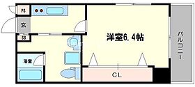 ラ・フォーレ松ヶ枝III 1001 ｜ 大阪府大阪市北区松ケ枝町4番地3号（賃貸マンション1K・10階・23.08㎡） その2