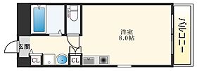 SERAPH天満橋 5A ｜ 大阪府大阪市北区天満1丁目4-1（賃貸マンション1R・5階・25.66㎡） その2