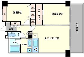 レジディア西天満 903 ｜ 大阪府大阪市北区西天満3丁目3-21（賃貸マンション2LDK・9階・57.62㎡） その2