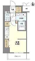 アーバス天満橋 1308 ｜ 大阪府大阪市中央区船越町2丁目4-10（賃貸マンション1R・13階・30.25㎡） その2