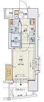 ＬＵＸＥ難波ＥＡＳＴ 804 ｜ 大阪府大阪市中央区高津2丁目1番地7号（賃貸マンション1K・8階・22.56㎡） その2