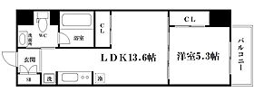 Uresidence Temmabashi 201 ｜ 大阪府大阪市中央区内平野町2丁目3番地7号（賃貸マンション1LDK・2階・42.54㎡） その2