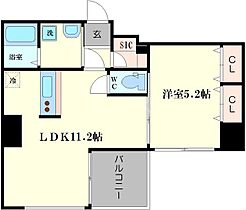 Y s大手通 403 ｜ 大阪府大阪市中央区大手通2丁目2番地8号（賃貸マンション1LDK・4階・39.49㎡） その2