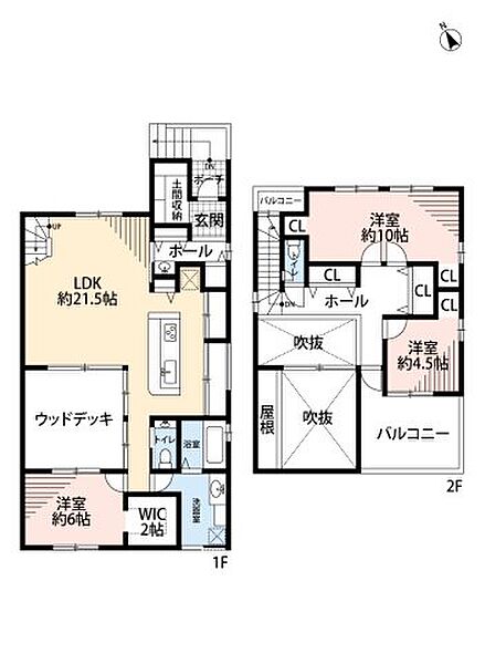 梅園町1丁目戸建 ｜愛知県岡崎市梅園町字1丁目(賃貸一戸建3LDK・1階・116.54㎡)の写真 その2