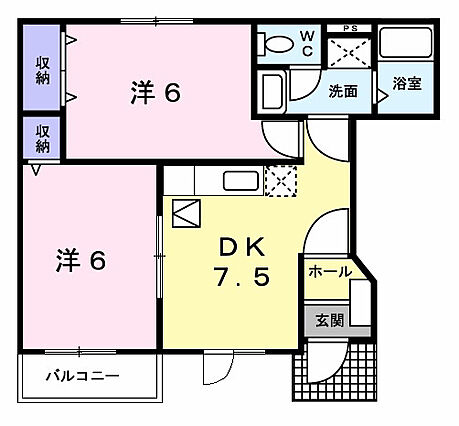 パルテールＢ_間取り_0