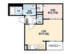 Jack onishiI 203 ｜ 愛知県岡崎市大西3丁目19-10（賃貸アパート1LDK・2階・31.52㎡） その2