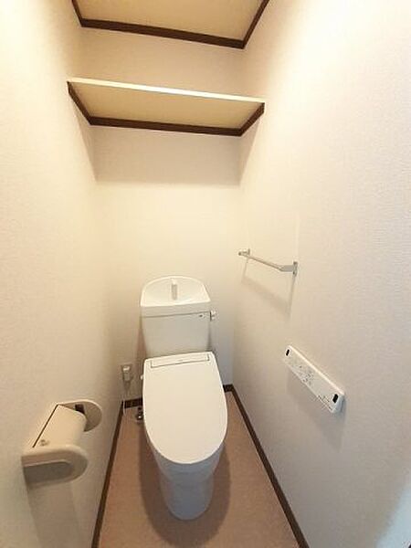 画像7:コンパクトで使いやすいトイレです