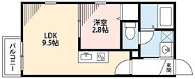 レガリア 301 ｜ 愛知県岡崎市板屋町7-1（賃貸アパート1LDK・3階・29.14㎡） その2